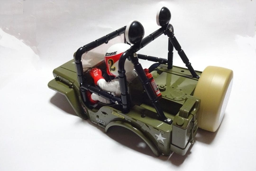 新品未使用 タミヤ RC ワイルドウイリー 2 ボディメーカー完成品 WR02