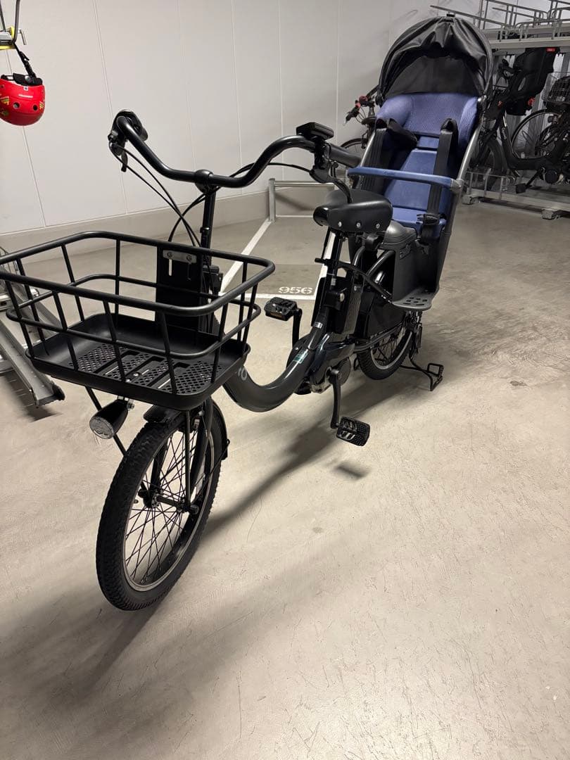 【なちゃ】パナソニック　ギュットGYUTTO 電動自転車　子供乗せ