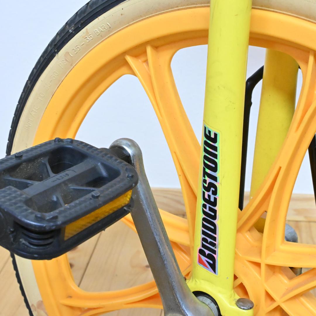 【良品】一輪車・20インチ BRIDGESTONE スケアクロウ(スタンド付)