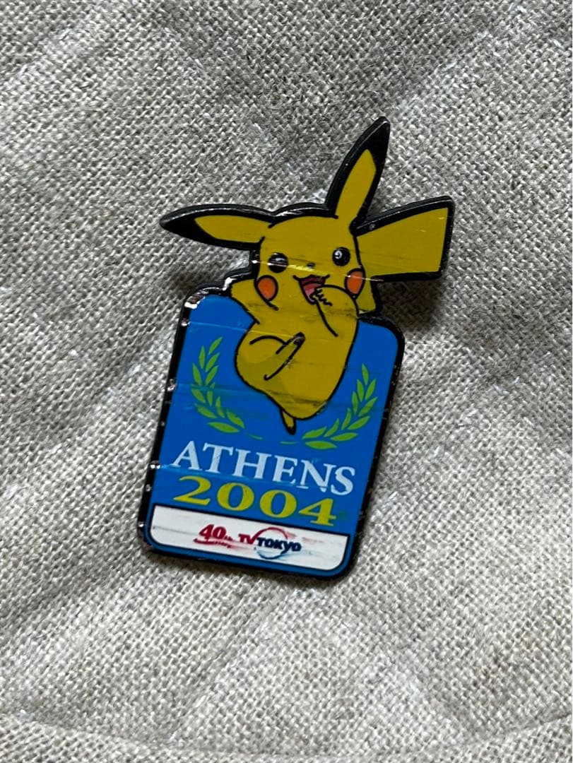 超激レア！アテネオリンピック ピカチュウ ピンバッジ