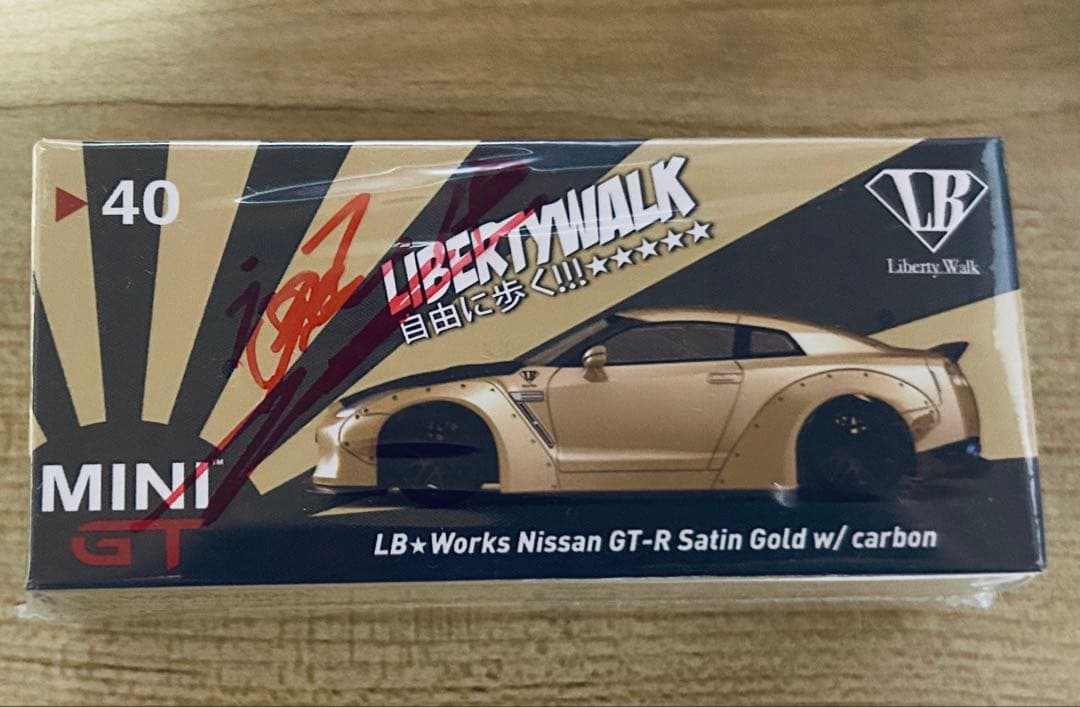 サイン入り　MINIGTリバティーウォーク GTR 2019静岡ホビーショー限定