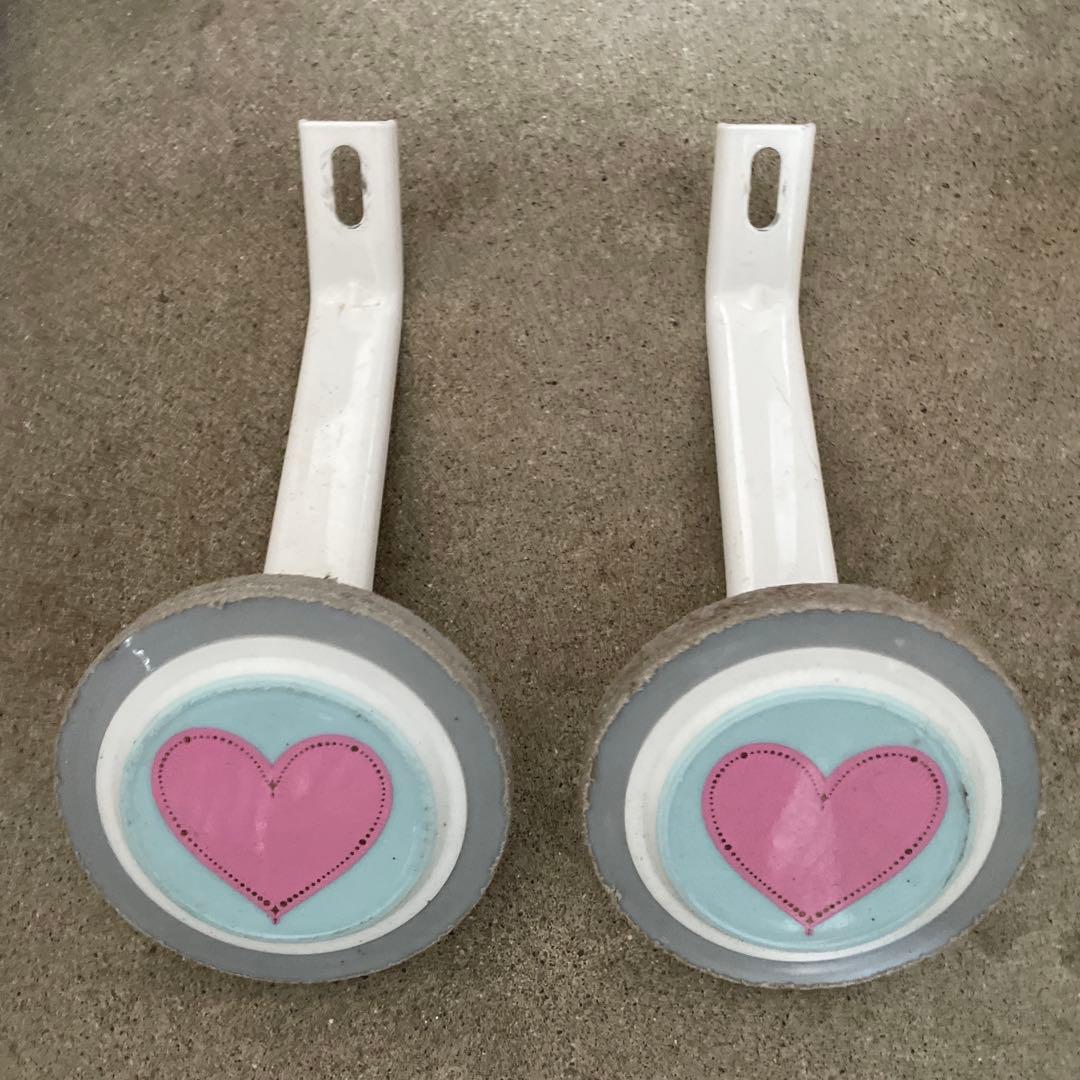 【美品】ディズニープリンセス ゆめかわ　自転車 《18インチ》補助輪あり