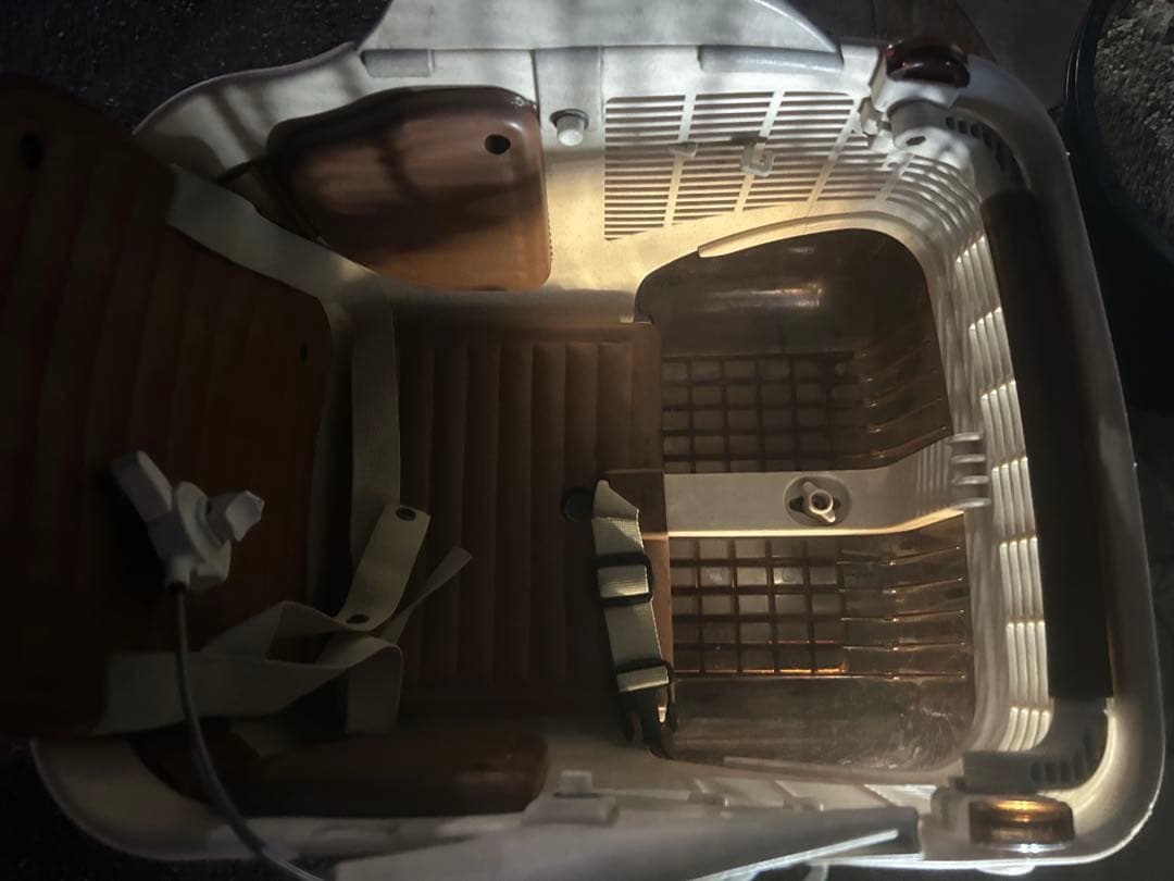 オレンジ シティサイクル チャイルドシート付き⭕️タイムセール中。