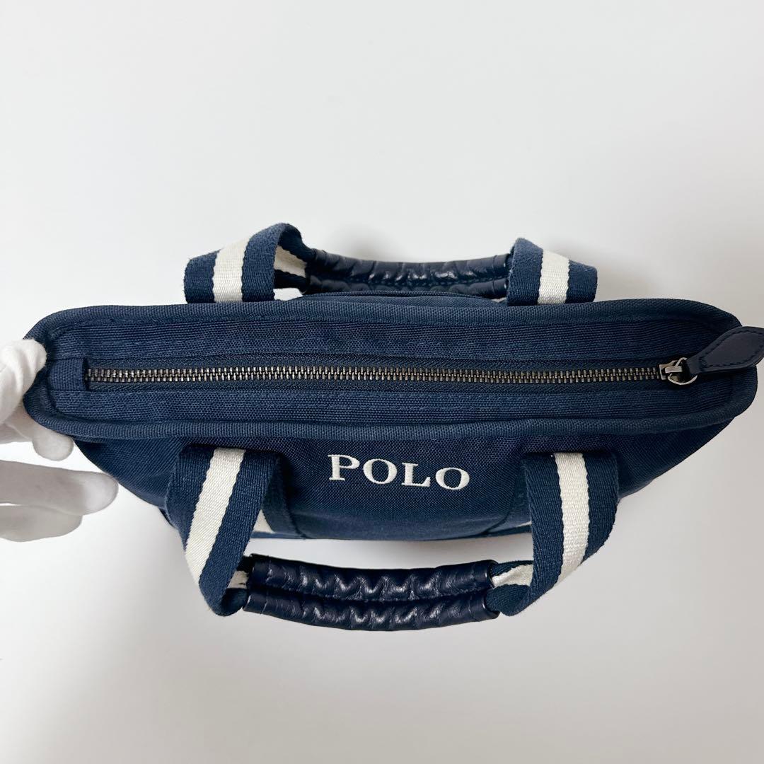 【人気商品】RALPH RAUREN ポロベア　ゴルフバッグ　トート　ネイビー