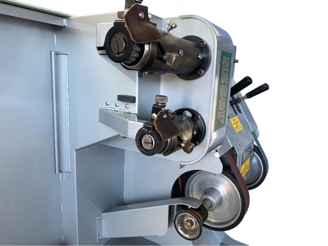 根本製作所 靴修理専用機 FINISHER 80F 義肢装具加工専用 集塵機能付