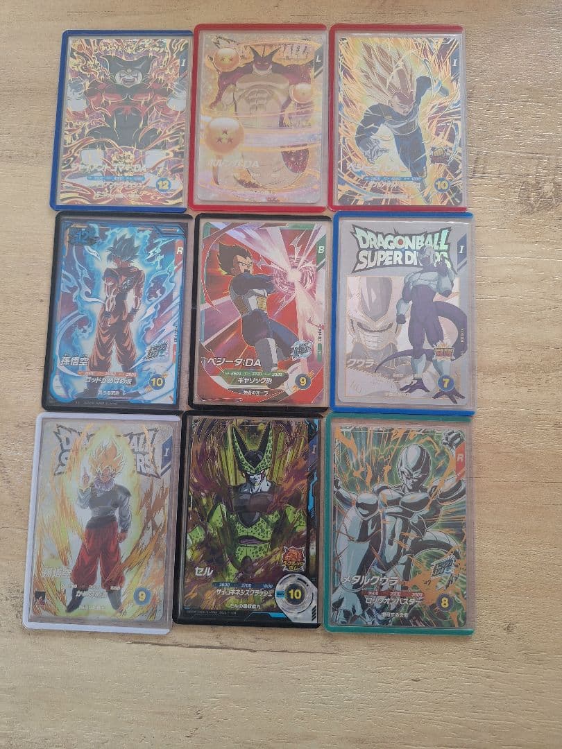 ドラゴンボールスーパーダイバーズ まとめ売りクウラ ポルンガ ゴマー 孫悟空