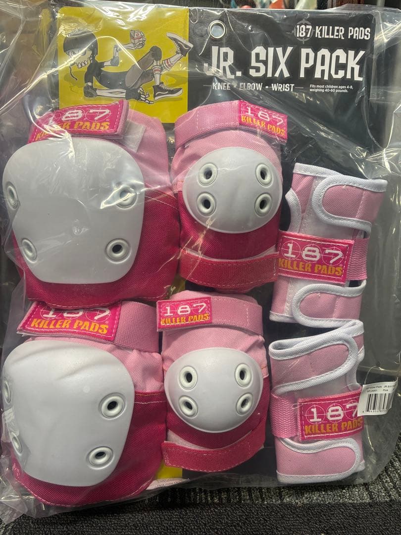 スケートボード 187 KILLER PADS KIDS PAD SIX PACK JR