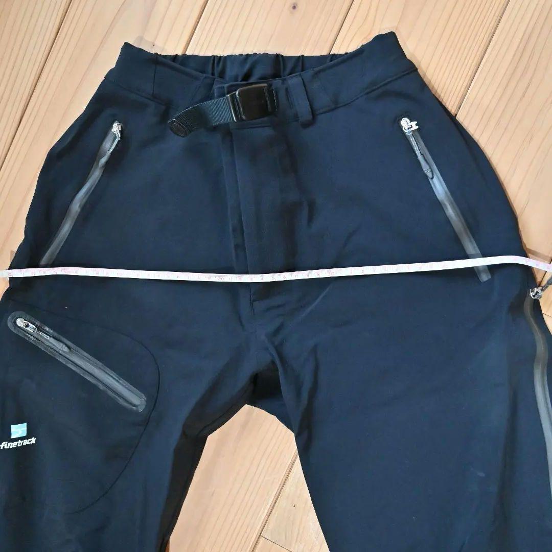 【美品】finetrack エバーブレス スノーライン レディース M ブラック
