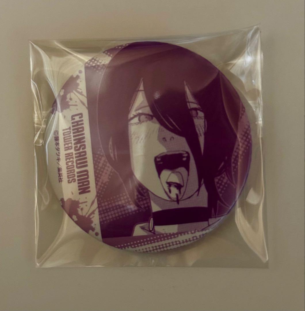 チェンソーマン レゼ　缶バッジ　タワーレコード　タワレコ