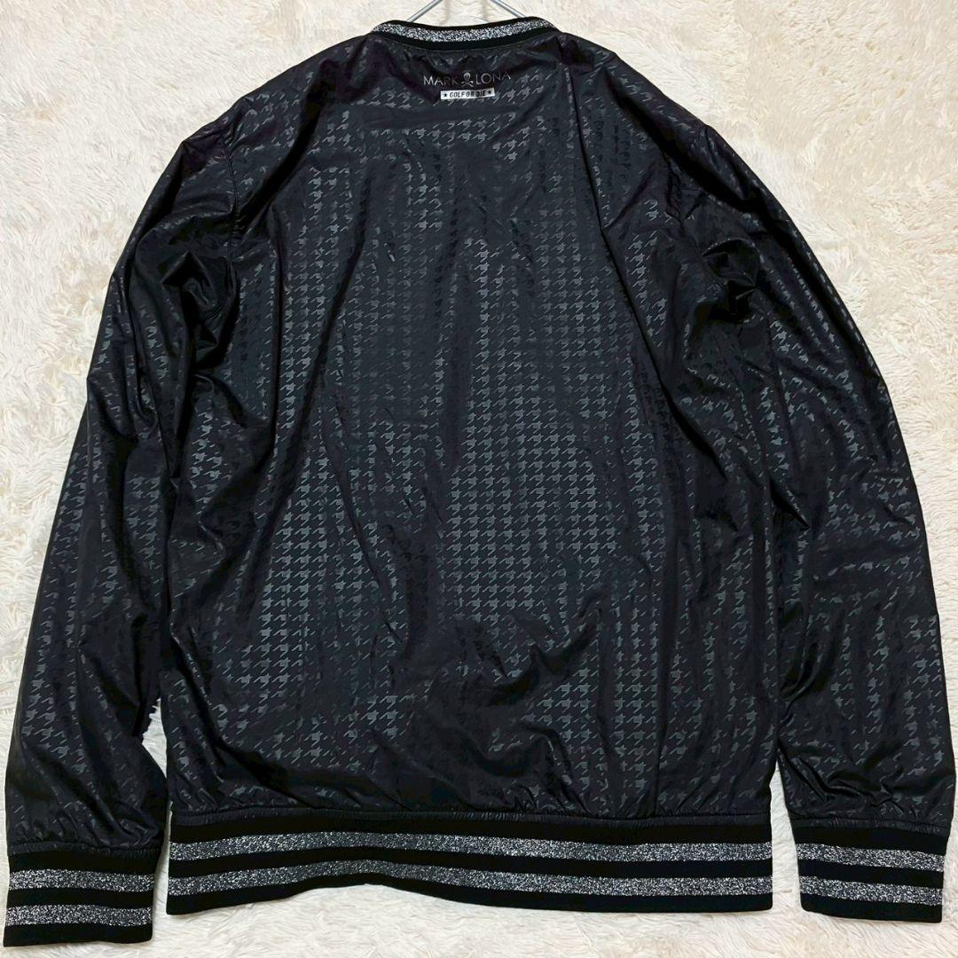 極美品✨ MARK&LONA 千鳥柄 スニードジャック セットアップ 黒 M