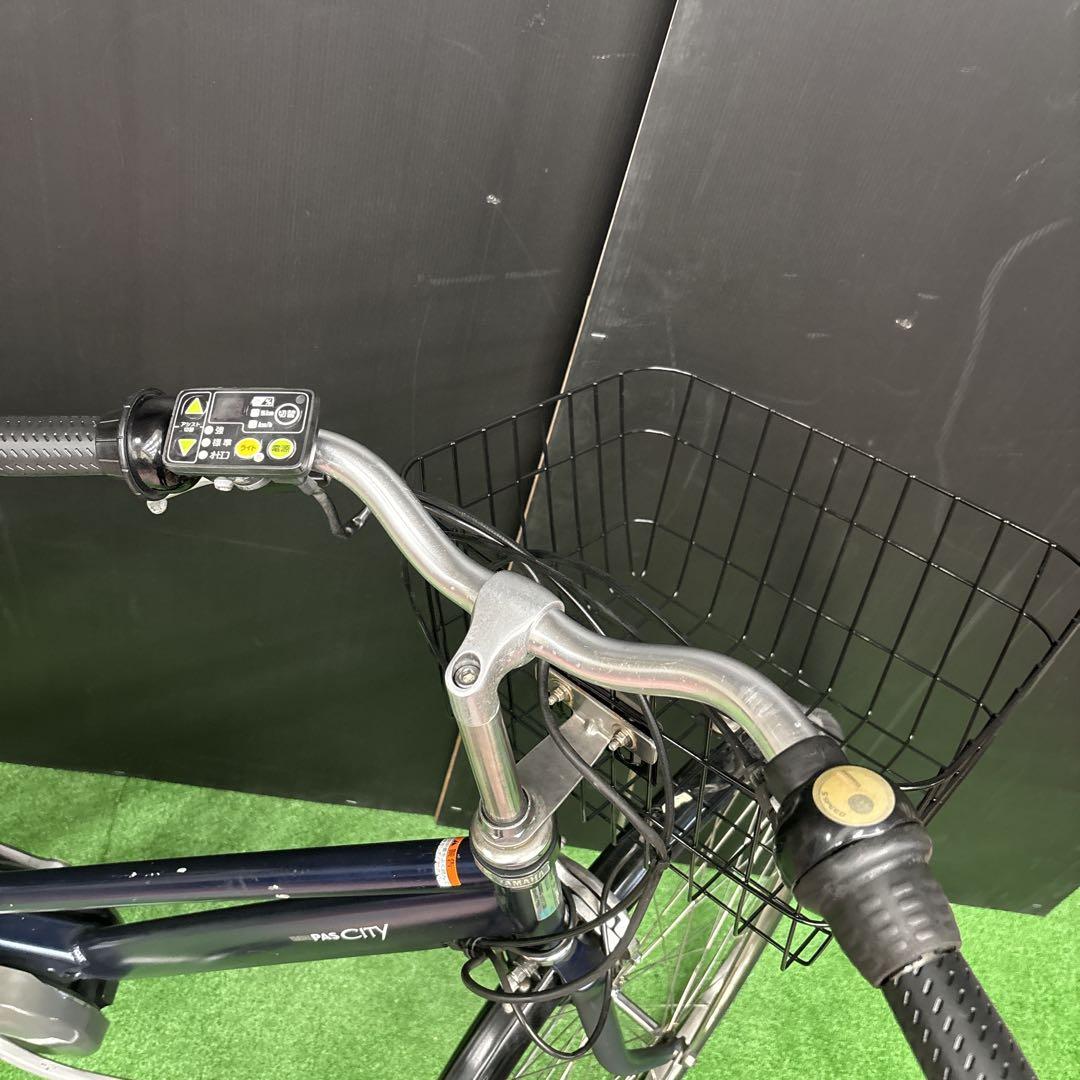 電動自転車 YAMAHA PAS CITY ネイビー　85