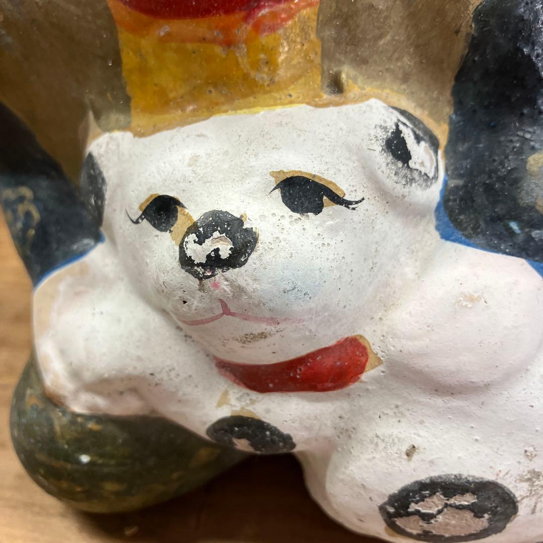 相楽人形　郷土玩具　犬抱き童子