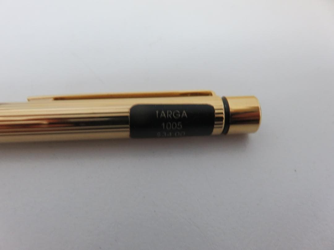 Sheaffer Targa ボールペン シャープペン セット 23Kメッキ