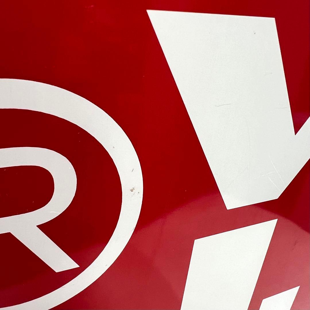 Levi's ロゴ入り赤いディスプレイスタンド 2 看板 サイン レア 非売品