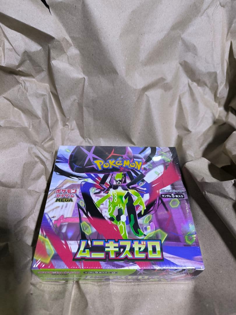 ポケモンカード ムニキスゼロ シュリンク付き1BOX 30パック