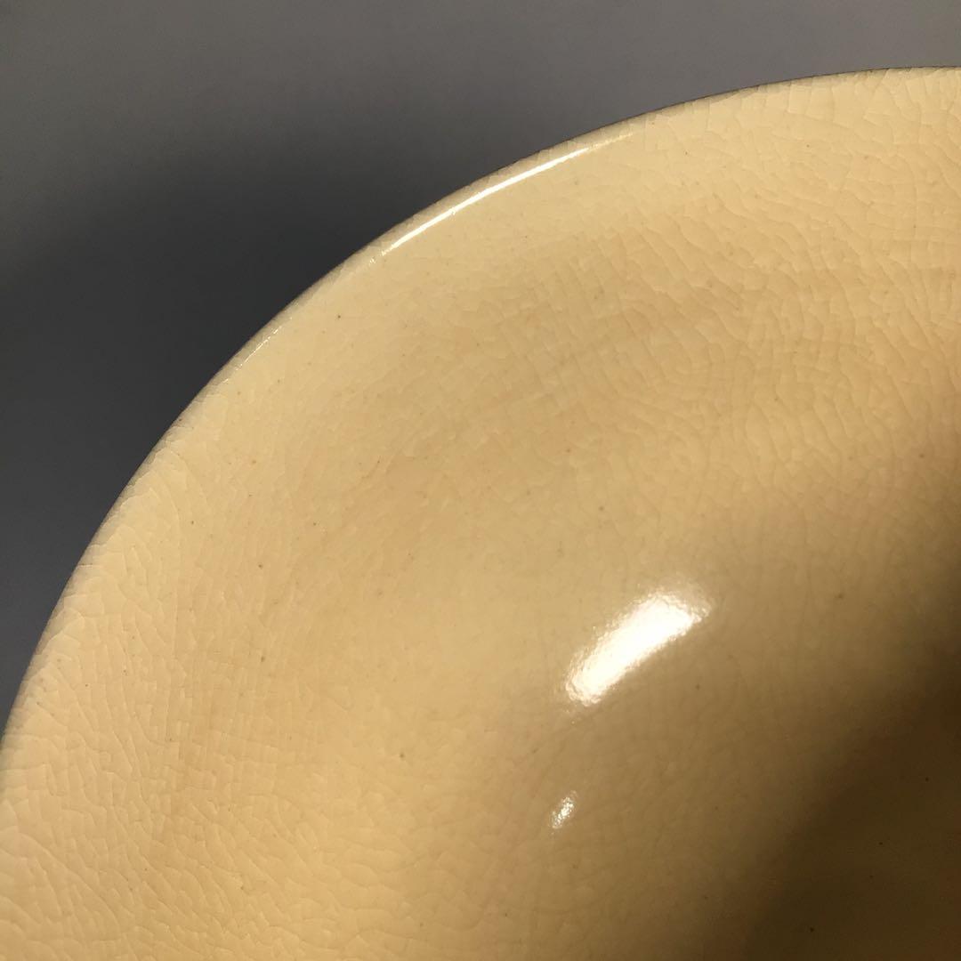 Ｍ１４３　茶碗　『淡島珉平造』『金彩秋草絵』　抹茶碗　共箱　茶道具