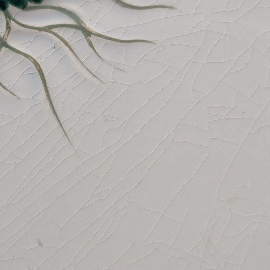 クレイユモントロー バルボティーヌの苺皿 FRAISE レリーフプレート