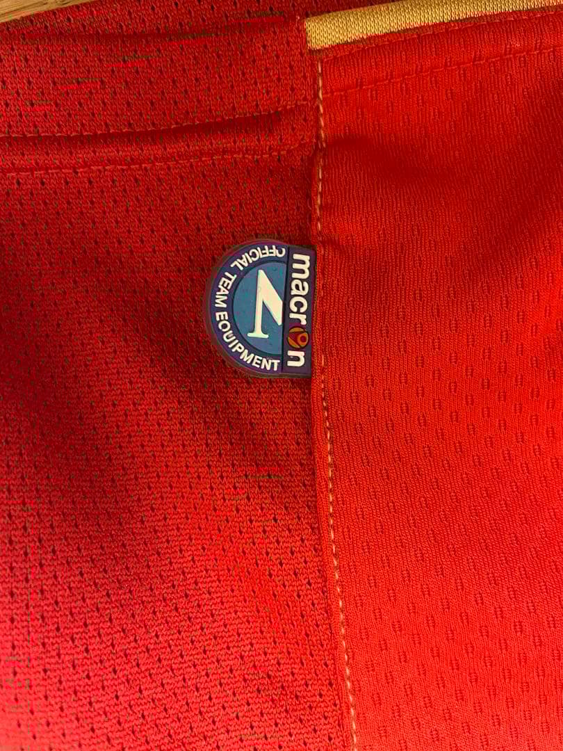 ナポリ　09/10 シーズン　サード長袖ユニフォーム