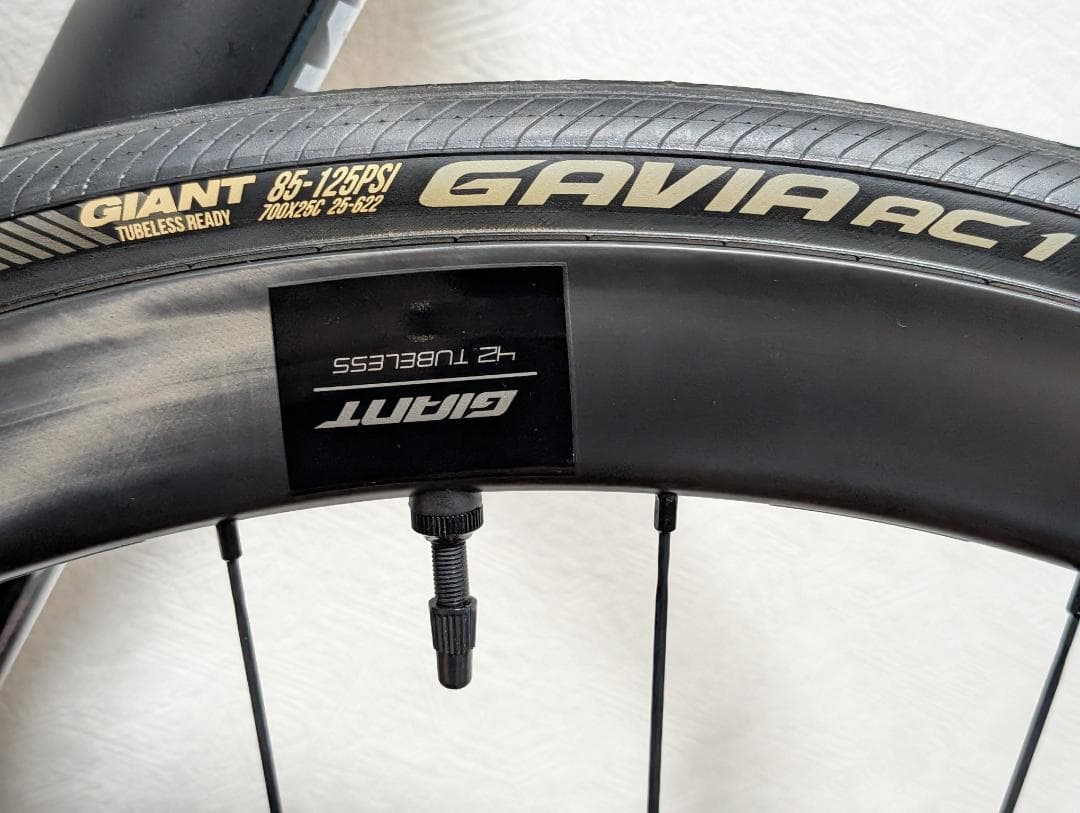GIANT SLR1 42/65 DISC カーボンホイール 前後セット 未使用
