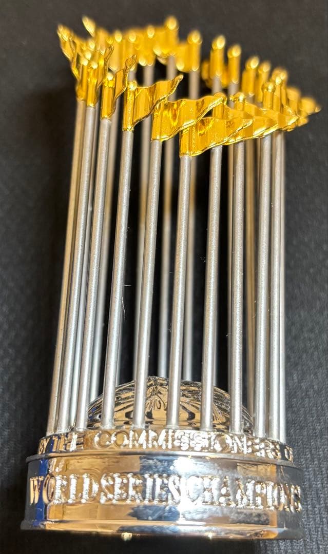 大幅値下⭐️非売品】大谷翔平チャンピオンリング&ワールドチャンピオンミニトロフィー