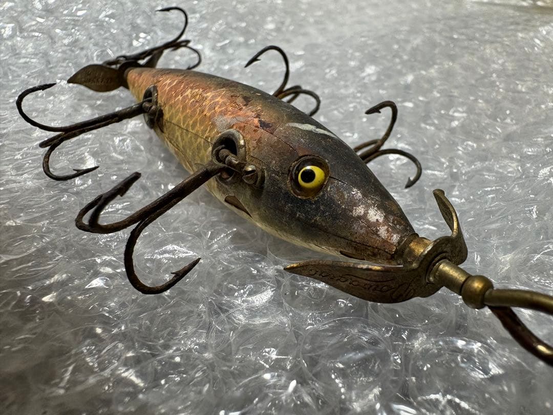 アンティークヘドン　ドワジャックミノー　1900年代　HEDDON オールド