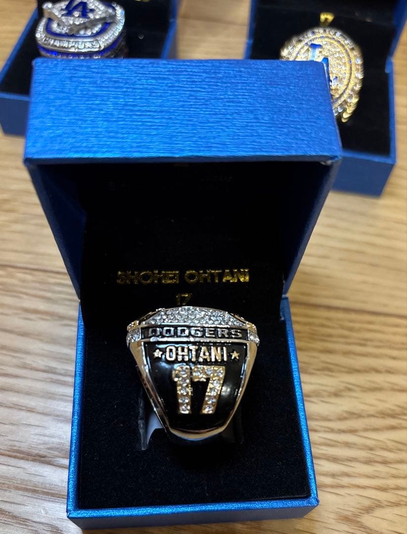 ⭐️優勝セール！！⭐️非売品⭐️大谷翔平リング3種類セット チャンピオンリング等セット