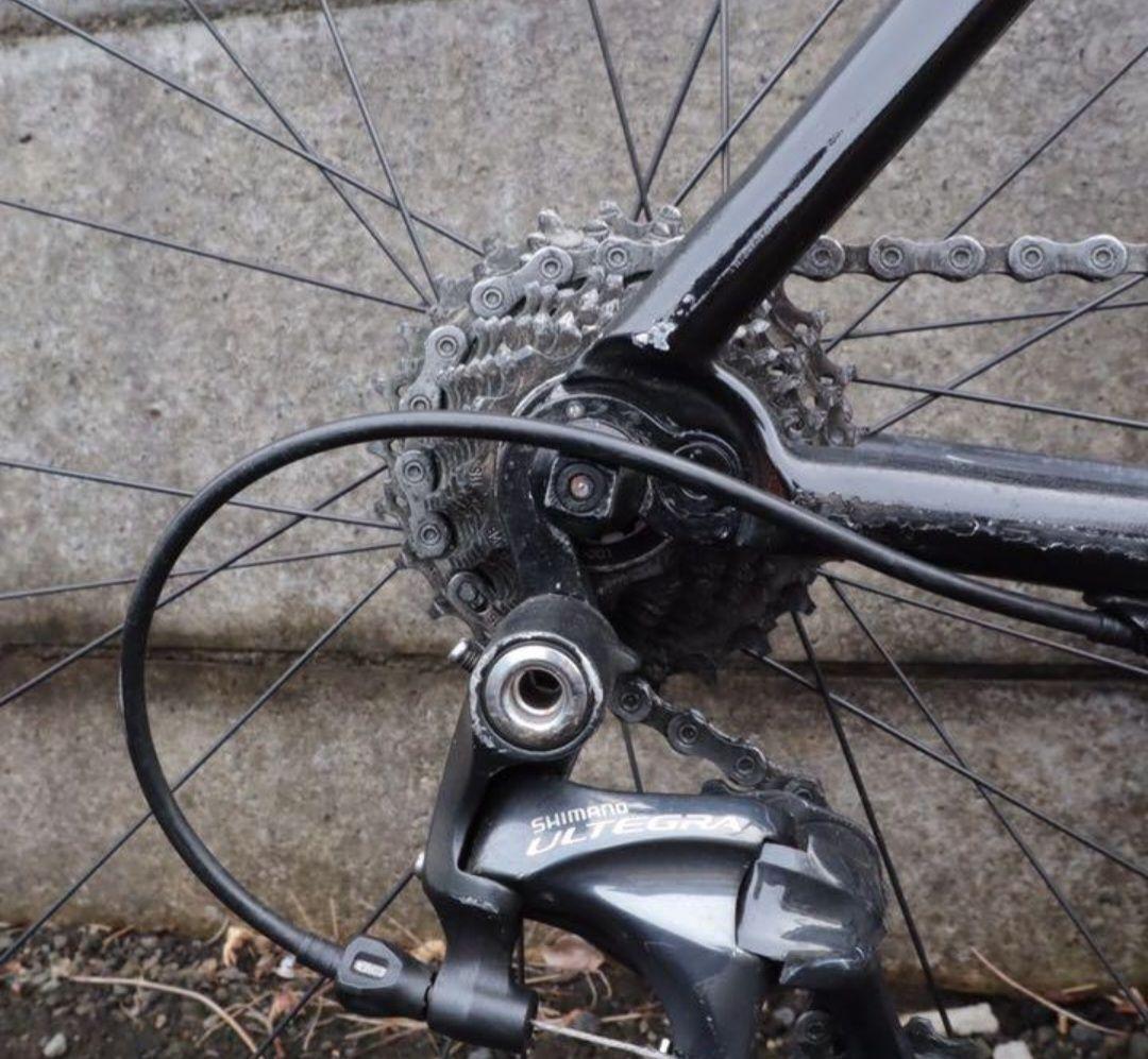 カーボンロードバイク スプロケット無