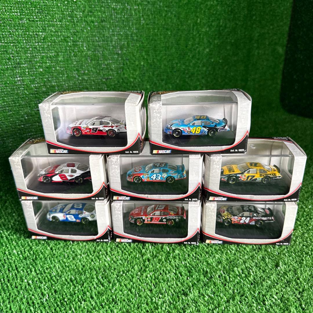 コ【26】NASCAR ダイキャスト モデルカー レーシングカー 玩具車 計8台