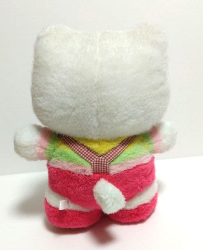 サンリオ　ハローキティ　自立　ぬいぐるみ　レトロ　希少　レア