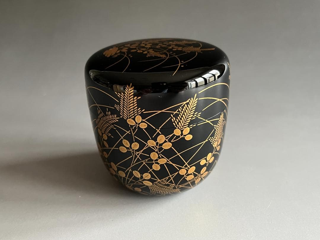 ベアトリーチェ様　秋野　棗　友斎　茶道具　薄茶器