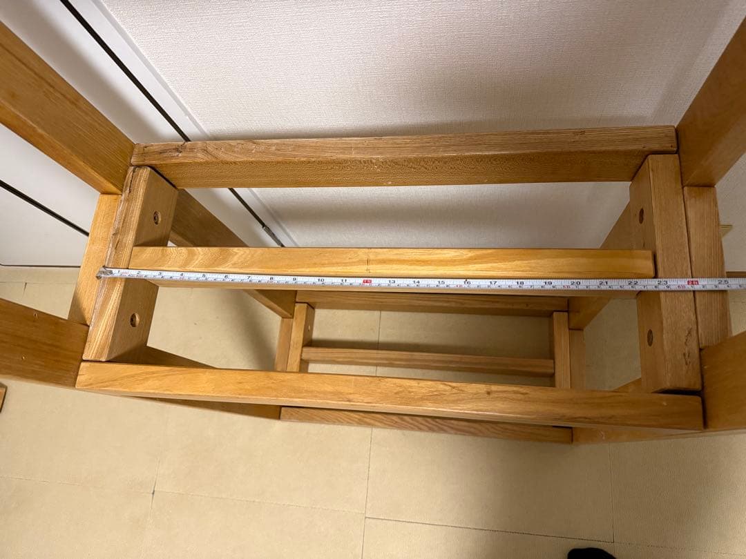 60cm用水槽台・マーフィード・木製水槽台・キャビネット・水槽棚・3段　②