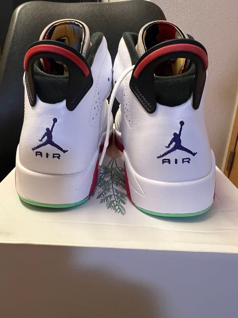 NIKE AIR JORDAN 6 RETRO HARE15日まで値下げ