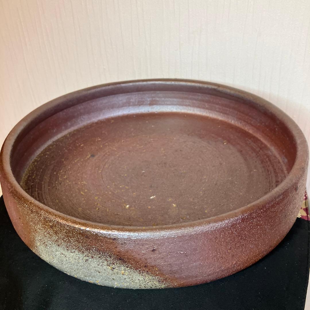 希少　種子島　能野焼　よきの焼　鉢　飾り台　置物　骨董品　古美術品　能野焼