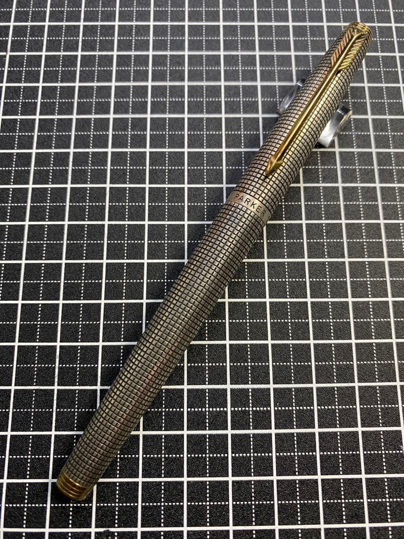 PARKER #75 CISELE フラットトップ　0目盛　万年筆　字幅EF程度