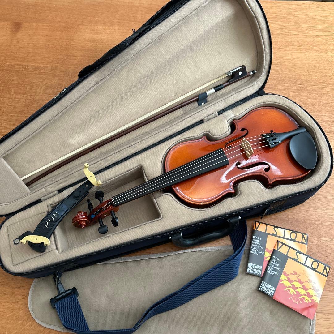 鈴木バイオリン 子供用1/4サイズ　5点セット