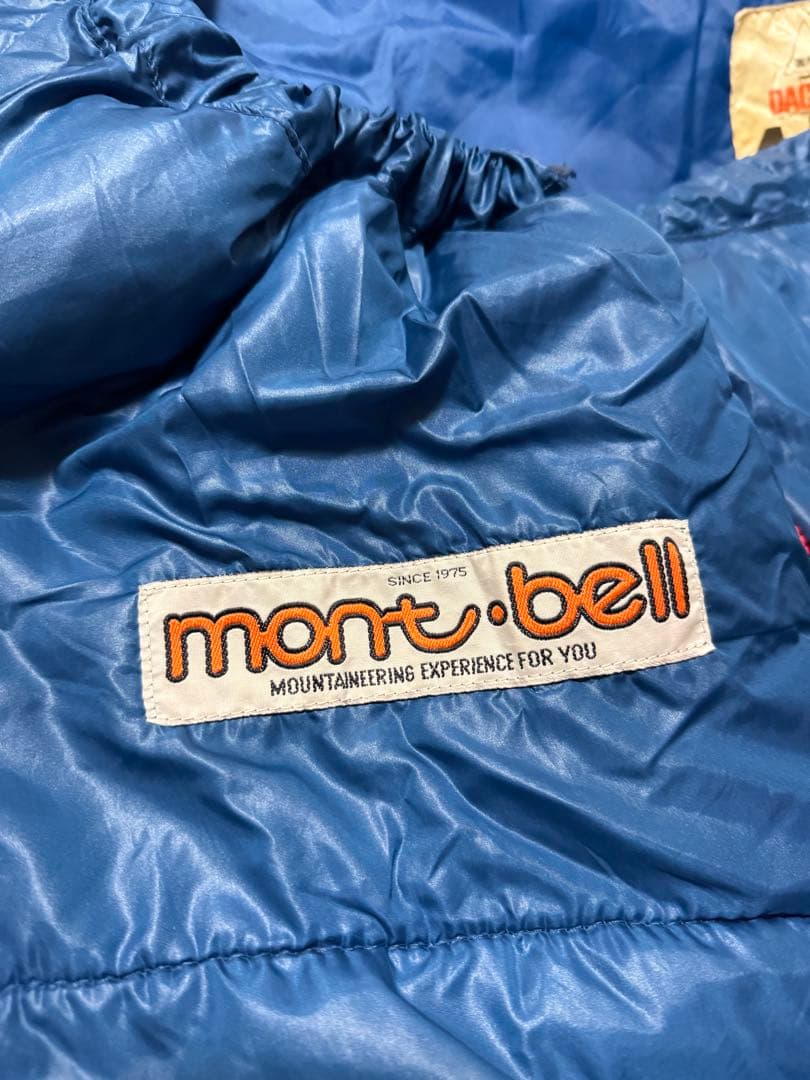 mont-bell 寝袋 & 米軍デッドストック　シェラフカバー