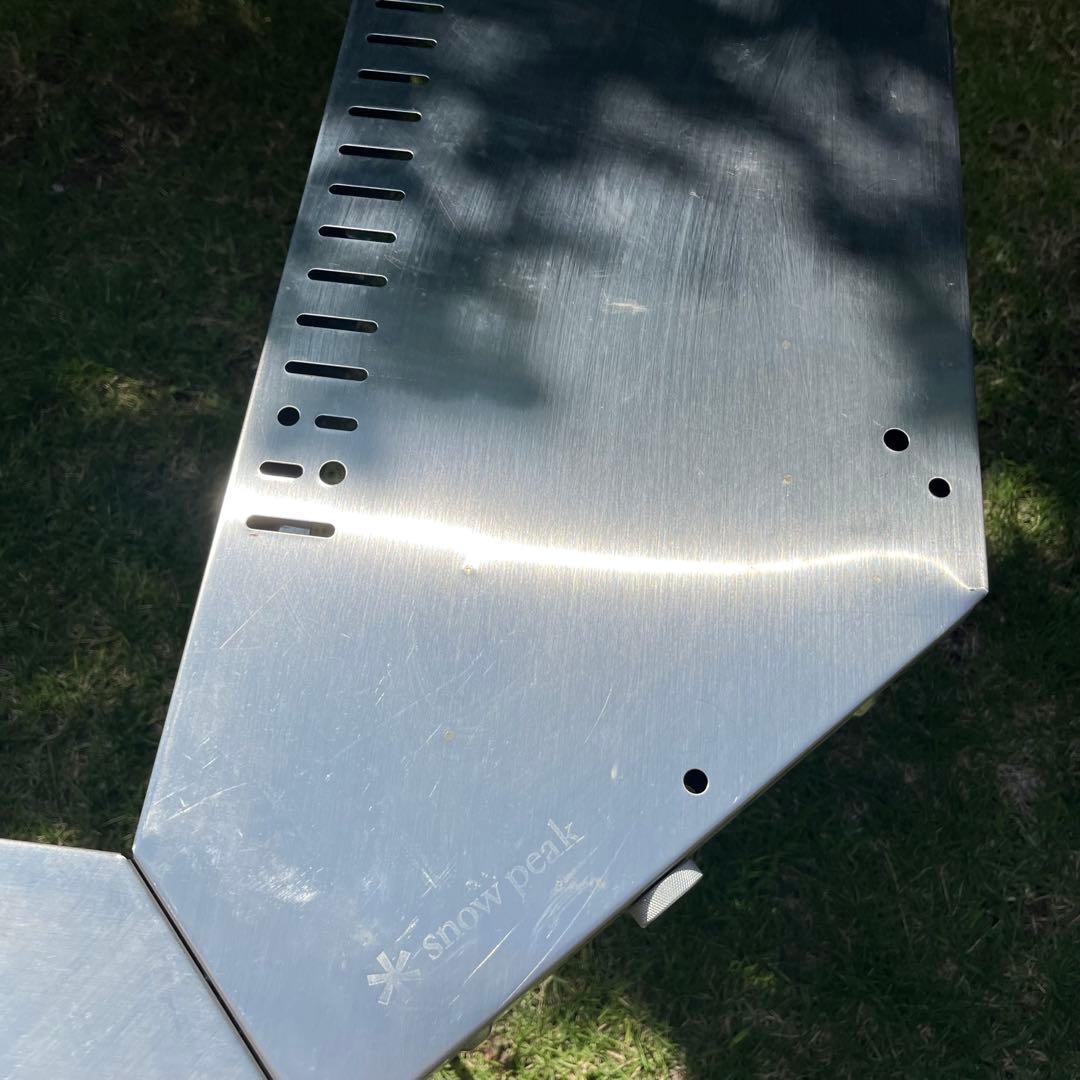 スノーピーク　ジカロテーブル　焚き火テーブル