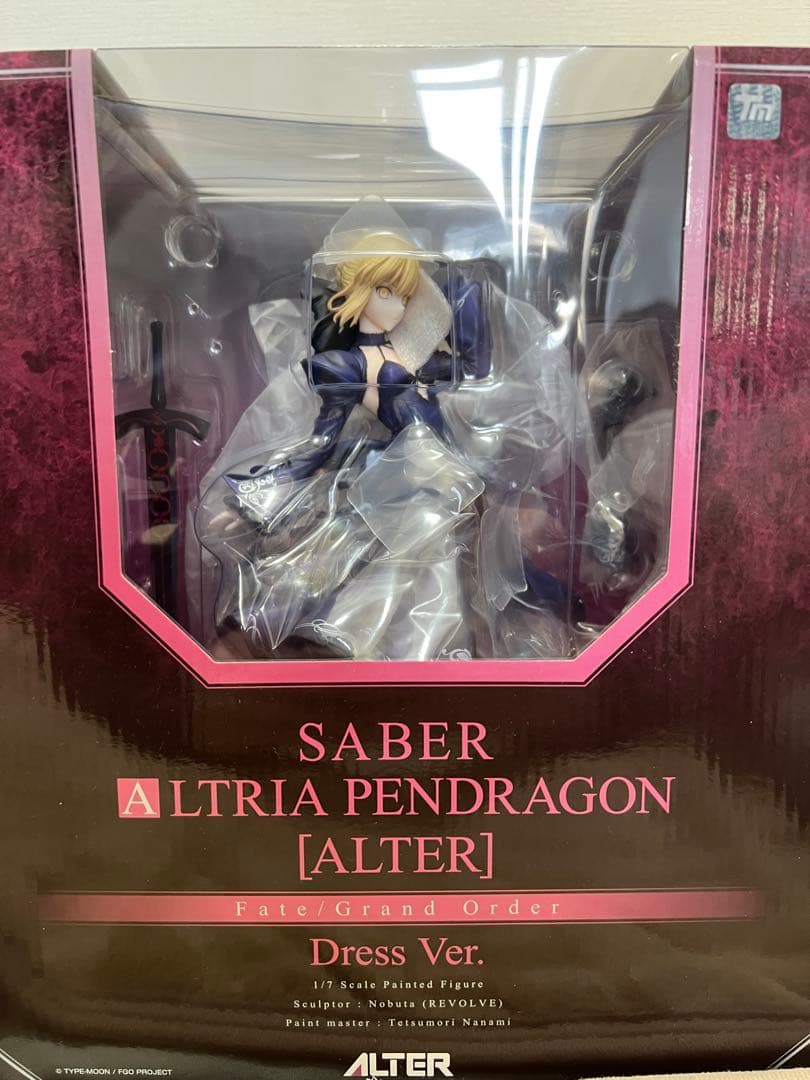 セイバー　アルトリア　ペンドラゴン　オルタ　ドレスver