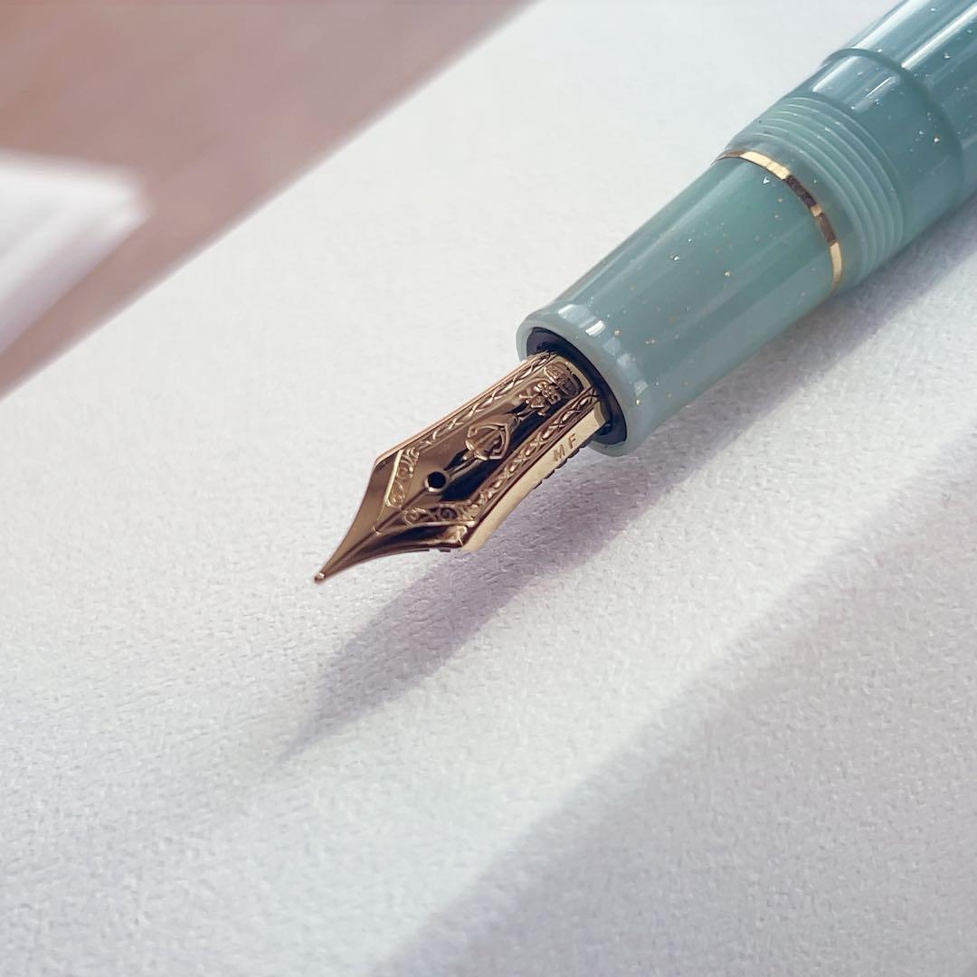 セーラー万年筆 四季織 おとぎばなし 竜宮城 中細 14K MF