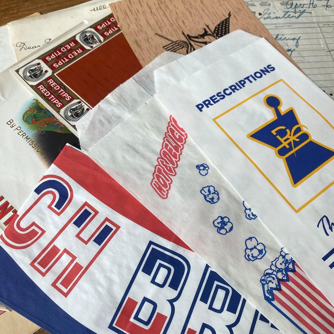 【225】 ヴィンテージ 紙ものセット 送料込み✩