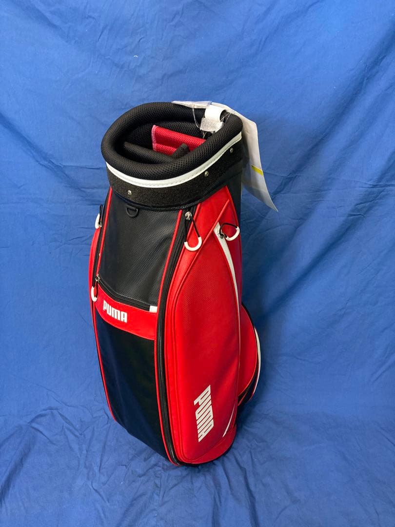 新品　プーマ　PUMA キャディバック　ゴルフバック　赤　黒