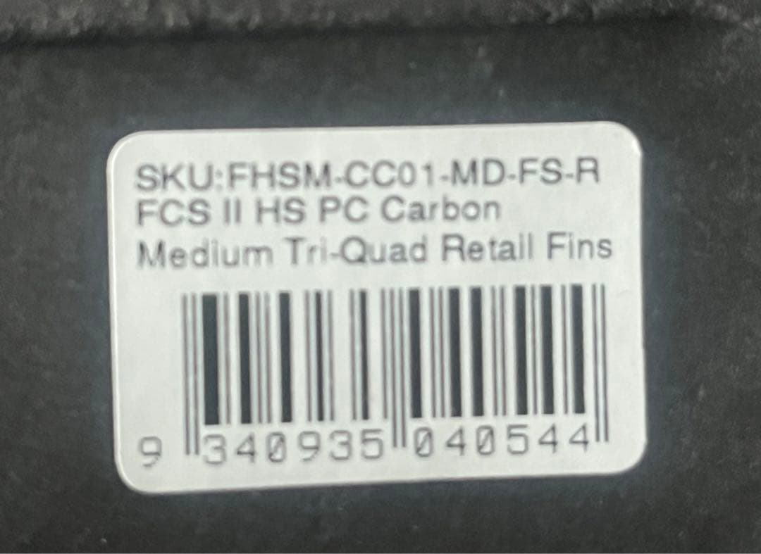 サーフィン・ボディボード FCS II HS PC CarbonMedium 5fin