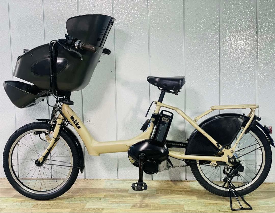 3069ブリヂストン12.3アンペア3人乗り対応子供乗せ　電動アシスト自転車