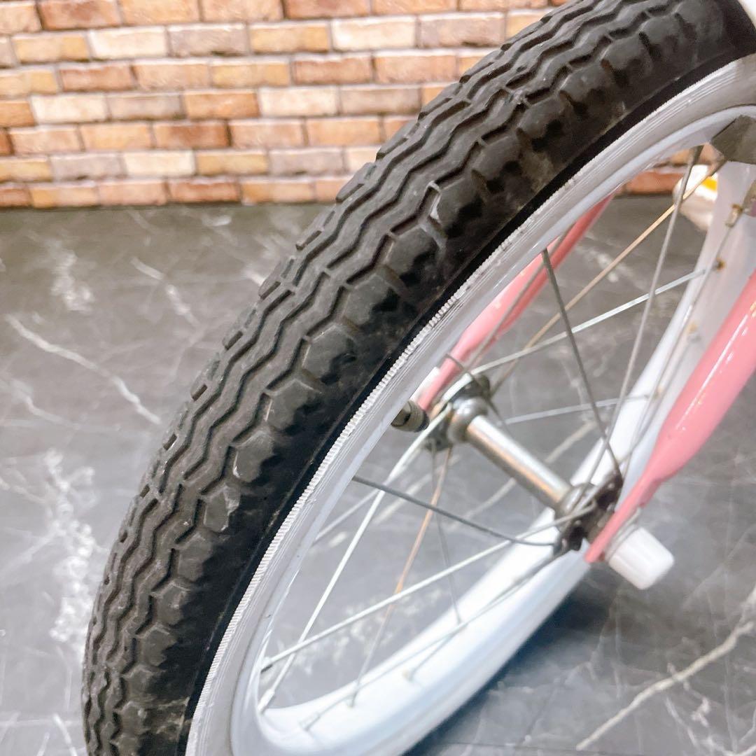 【38】子供用自転車 子供車 Liliale ピンク 16インチ シングル