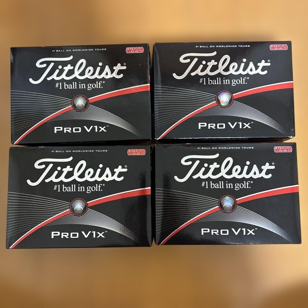 ゴルフボール タイトリスト PRO V1X（2015年モデル）