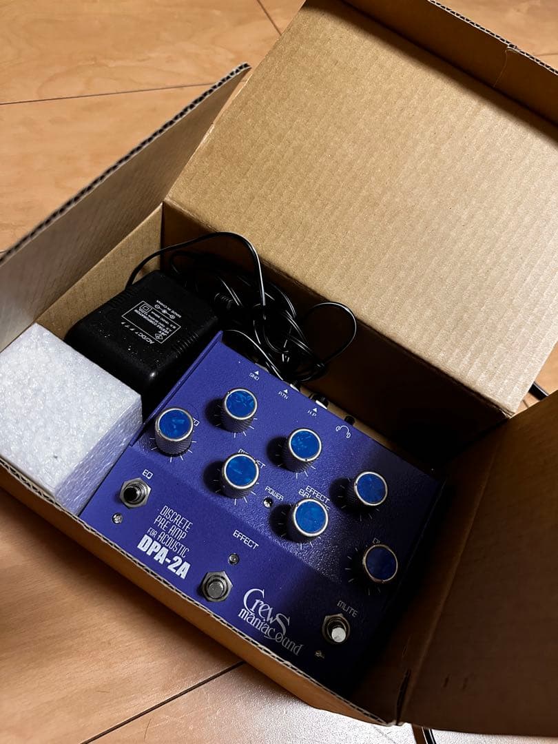 名機✨Crews Maniac Sound DPA-2A エレアコ用プリアンプ