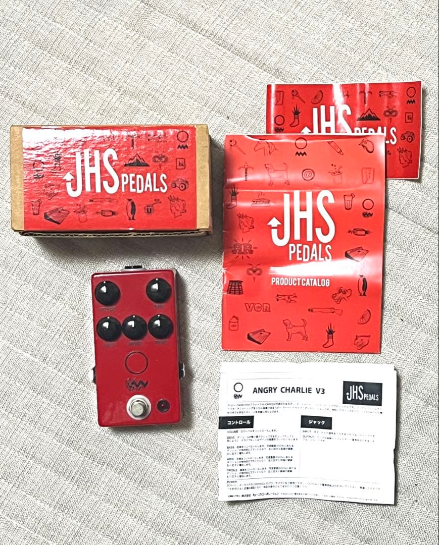 【美品】JHS PEDALS Angry Charlie V3 ディストーション
