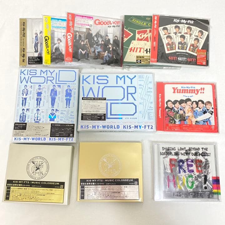 閲覧用　キスマイ CDアルバム 在庫