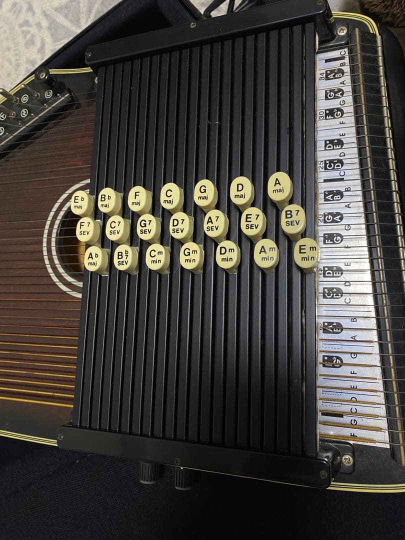 Matsui 19弦ハープ ケース付き