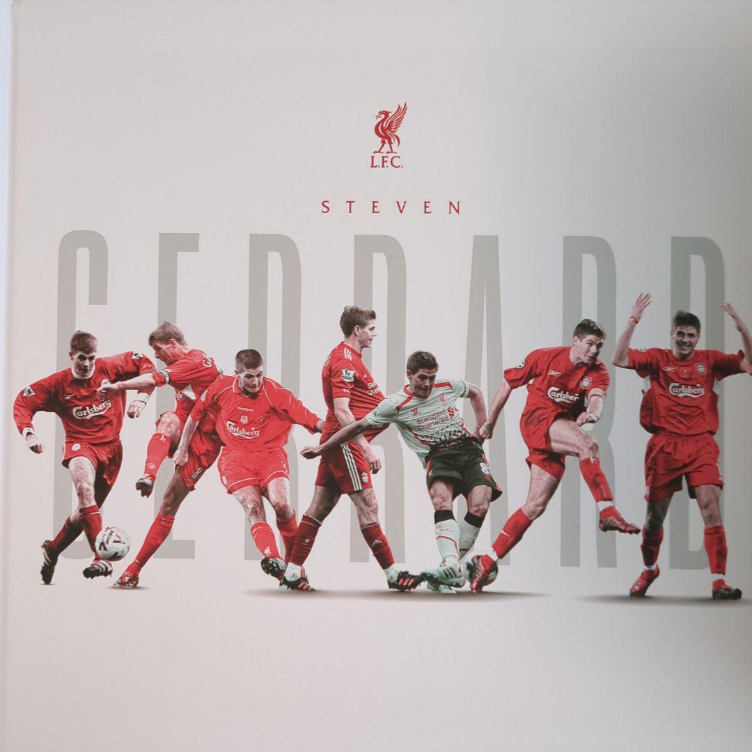 リバプール　スティーブン・ジェラード　サイン入りユニフォーム　ボックス　正規品